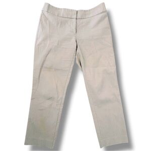 Ann Taylor LOFT Petites Size 6P Julie Straight Khaki Chino Pants Cott /Spandex